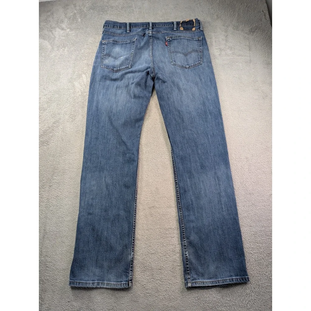 Levis 559 Relaxed Straight Jeans Mens 38x34 Medium Wash Blue Denim 005590426